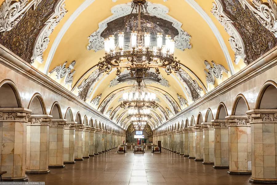 Metrostation Komsomolskaya
