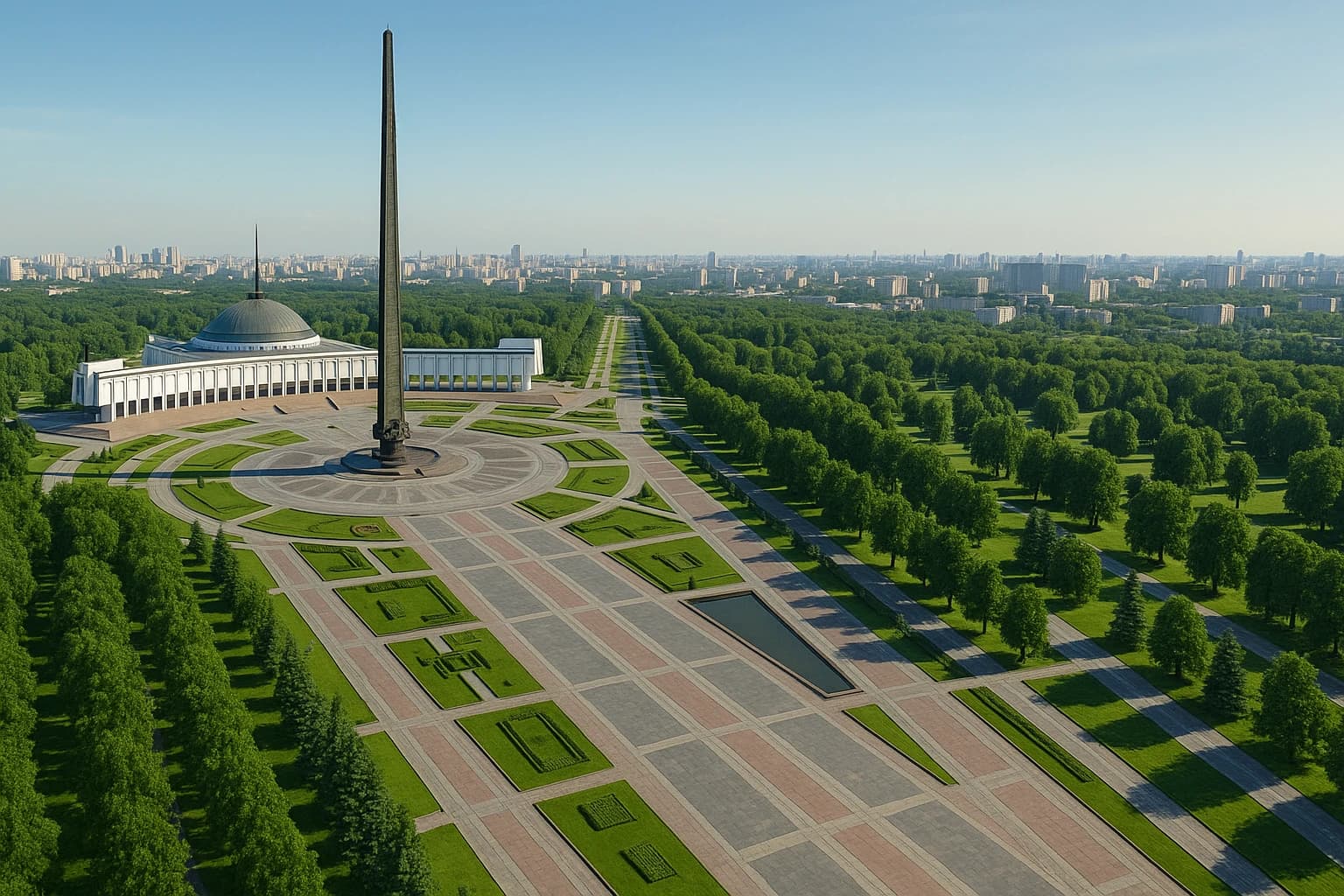 Siegespark auf dem Poklonnaja-Hügel