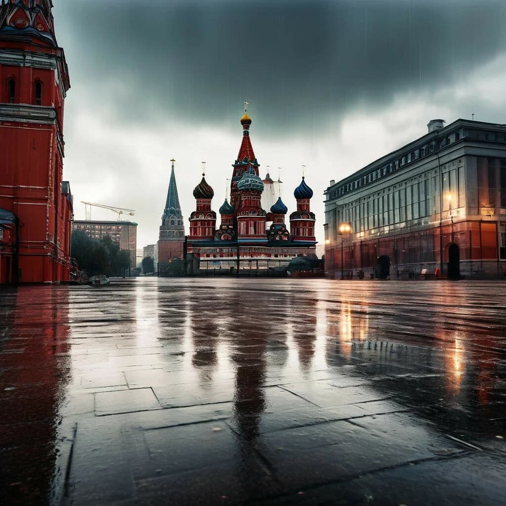 После дождя Москва становится ещё красивее