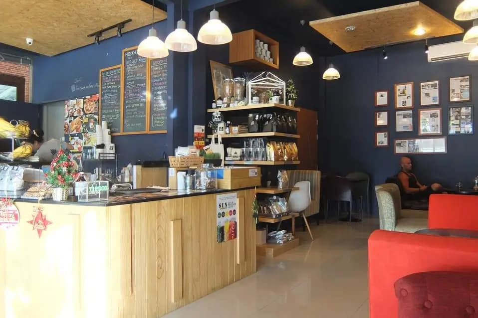 Skuratov Coffee in der Kalashny-Gasse